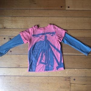 Tea Collection long sleeved tee, size 6.